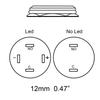 Electric Waterproof Power 12v Led Light Momentary Push Button Switch 8/10/12/16/19/22 Mm Pressure Switches 220v 24v 3v Keyboard Switches Oil Pressure
