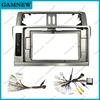 10.1 inch Car Frame Fascia Adapter Canbus Box Decoder Android Radio Dash Fitting Panel Kit For Toyota Prado 2013-2017