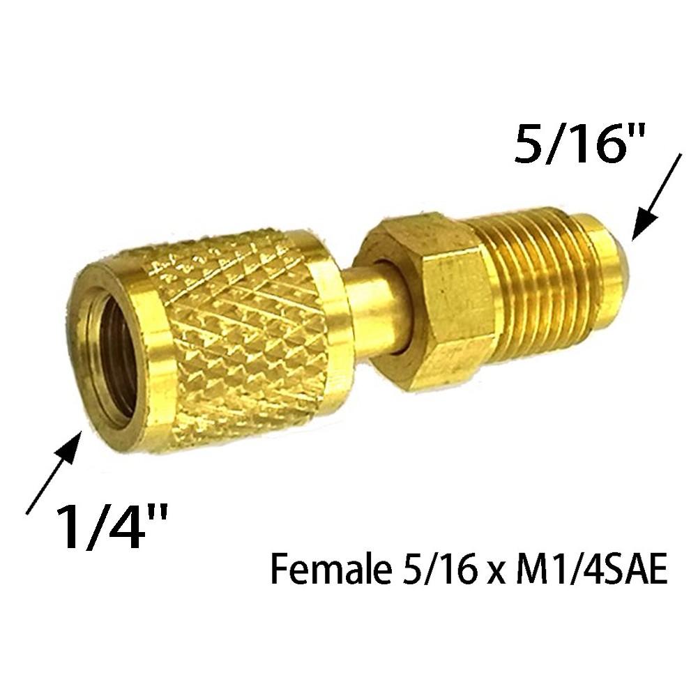 Адаптер Female 5/16 x M1/4SAE Для кондиционеров R32 R410a