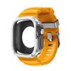 Силиконовый ремешок+Чехол из ТПУ и ПК для Apple Watch Ultra 3 2 1 49 мм для iWatch Серии 11 10 46 мм ремешок для Iwatch 9 8 7 6 5 4 45мм 44мм
