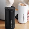 Women's Portable Stainless Steel Insulated Coffee Travel Cup for Students and Couples