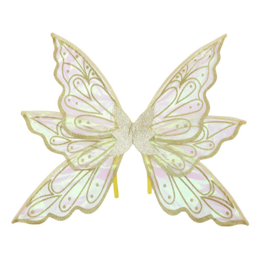 Sparkling Organza Butterfly Wings Girls Angel Wings  for Halloween Dress Up Party Favor Gift
