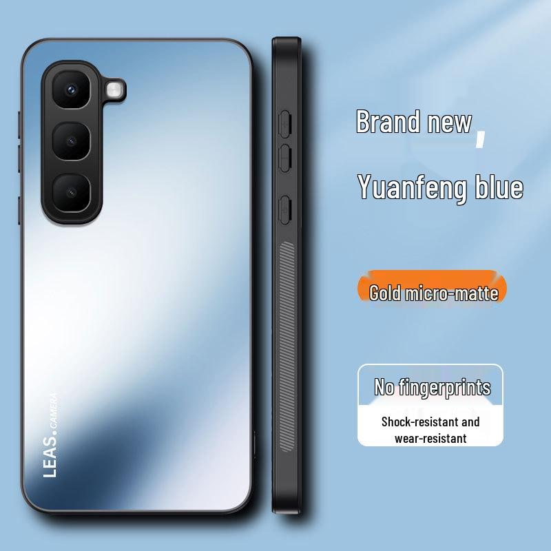 Совместимый с Infinix Hot70, противоударный защитный чехол для телефона из электроplated акрила с микроматовой поверхностью.