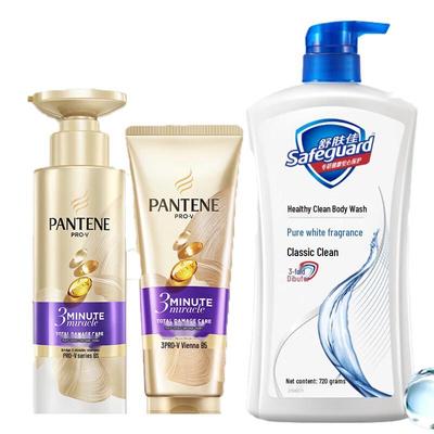 Набор Pantene 3-минутный уход за волосами и гель для душа