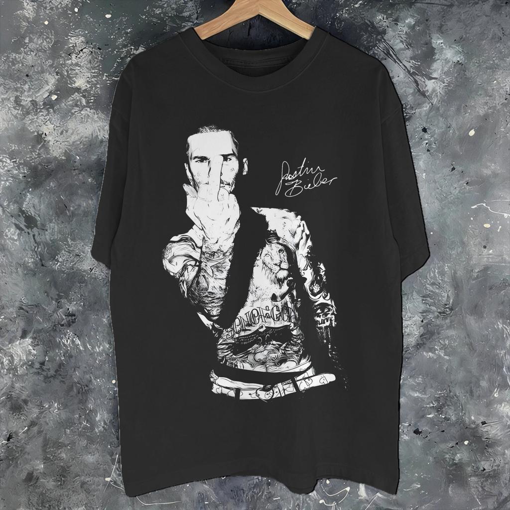 Футболка Justin Bieber Coachella Bieberchella Concert 2026 для унисекс женщин Новое поступление Футболки Хлопковая одежда