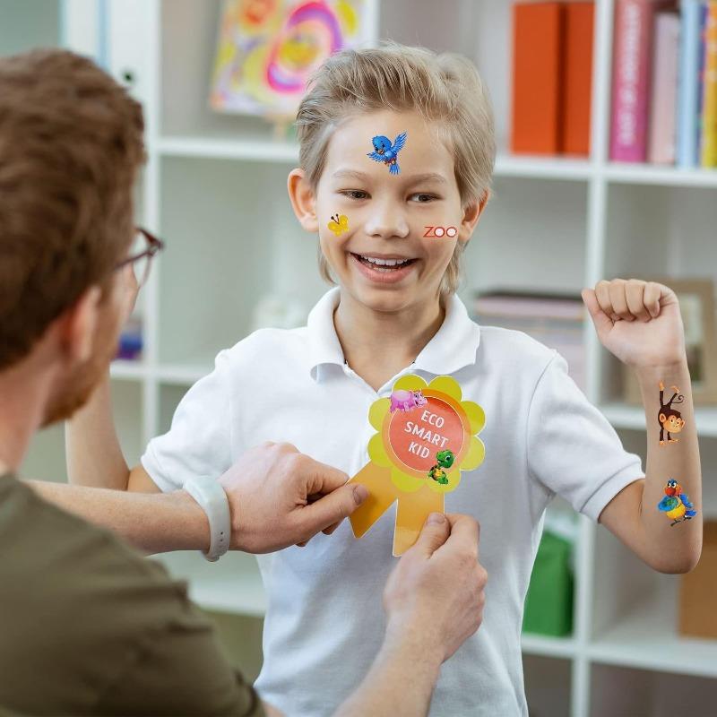 10 листов объемных наклеек с животными для малышей, объемные листы наклеек для дошкольников для поощрения, рукоделия, скрапбукинга