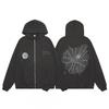 Mens Oversized Hooded Sweatshirt With Fleece Lining Streetwear Style Cotton Pullover Winter Casual Wear