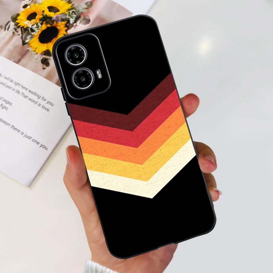 Чехол для Motorola Moto G24 / G24 Power / G04 / G04s / Motorola E14 Милый Мультяшный Роскошный Мягкий Силиконовый Чехол для Телефона Задняя Крышка Capas