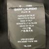 Saint Laurent Paris 16AW EDIUM Палладиевая блестящая куртка-бомбер с мишками 44 черный Б/у