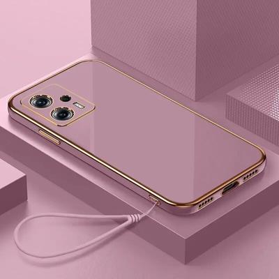 Чехол для Motorola G23 Moto G13 G73 G53 G84 G54 G60 G60S G20 G30 G10, роскошный чехол для телефона с квадратным покрытием, противоударная задняя крышка