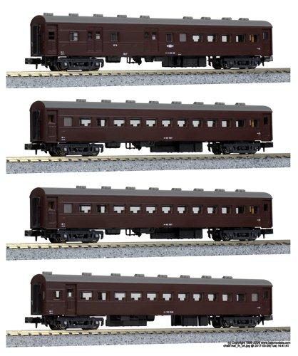 KATO N Gauge OHA 61 Series Passenger Car Set Special Project Product Railway Model Passenger Car 4-car 10-1370