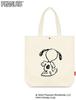 Тканевая сумка Snoopy с трещинами Белая 120668