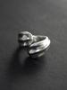 Flit Full Leaf Twist Ring