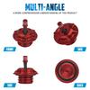 Motorcycle Tank Gas Cap Aluminum Oil Fuel Tanks Cover Universal For Harley All Female Threaded Model Except Touring 2023.5-2025 Fuel Tank Caps3