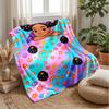 Music and Makeup Fantasy Theme blanket Lightweight Warm Flannel Blanket Decorative Throw Blanket for Home Decoration