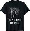 Футболка унисекс Disc Golf Dad Best Dad By Par