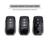 Чехол-брелок из сплава для авто, подходит для Toyota Rav4 Yaris Cross Corolla Land Cruiser 200 Crown Camry, Защитный корпус брелка, Автоаксессуары