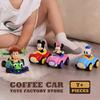 Микки Маус Конструктор Машинки Набор История Игрушек MOC Кубики Машинка с Инерционным Механизмом С Куклой Дональд Дак Детский Рождественский Подарок НОВЫЙ
