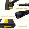 2100 PSI Trigger Gun Kit, Pistol Grip With Rotary Lance, High Pressure Gun For Karcher Quick Hose System K2 K3 K4 K5 K7