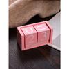 1pc Minimalist Pink & White Diy Wooden Calendar, Desktop Decorative Crafts For High-End Home Decoration Back To School, Back To School