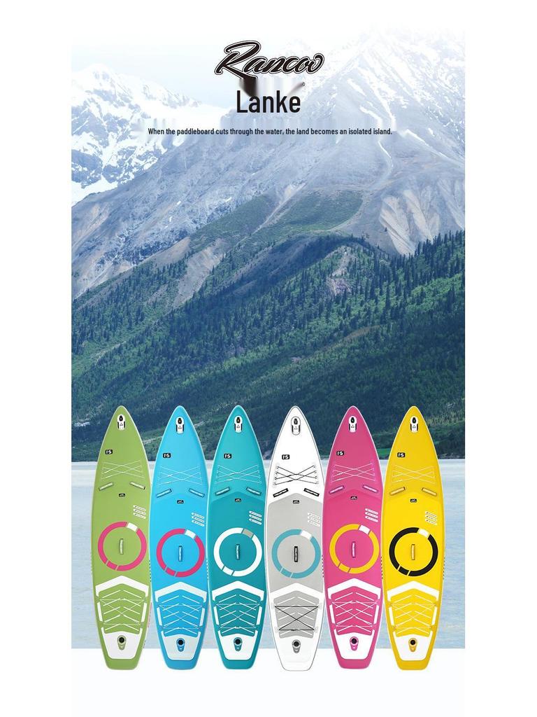 Lanko Inflatable Stand-Up Paddleboard for Racing and Surfing