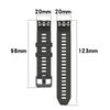 20mm Silicone Strap For Garmin Instinct 2S 40mm Sport Watchband Bracelet Garmin Instinct 2S 40mm Watch Accessories Supplies