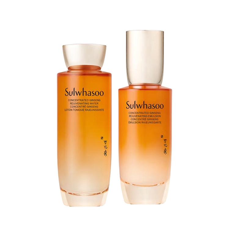 Sulwhasoo Концентрированная омолаживающая эмульсия и набор пробников воды с женьшенем