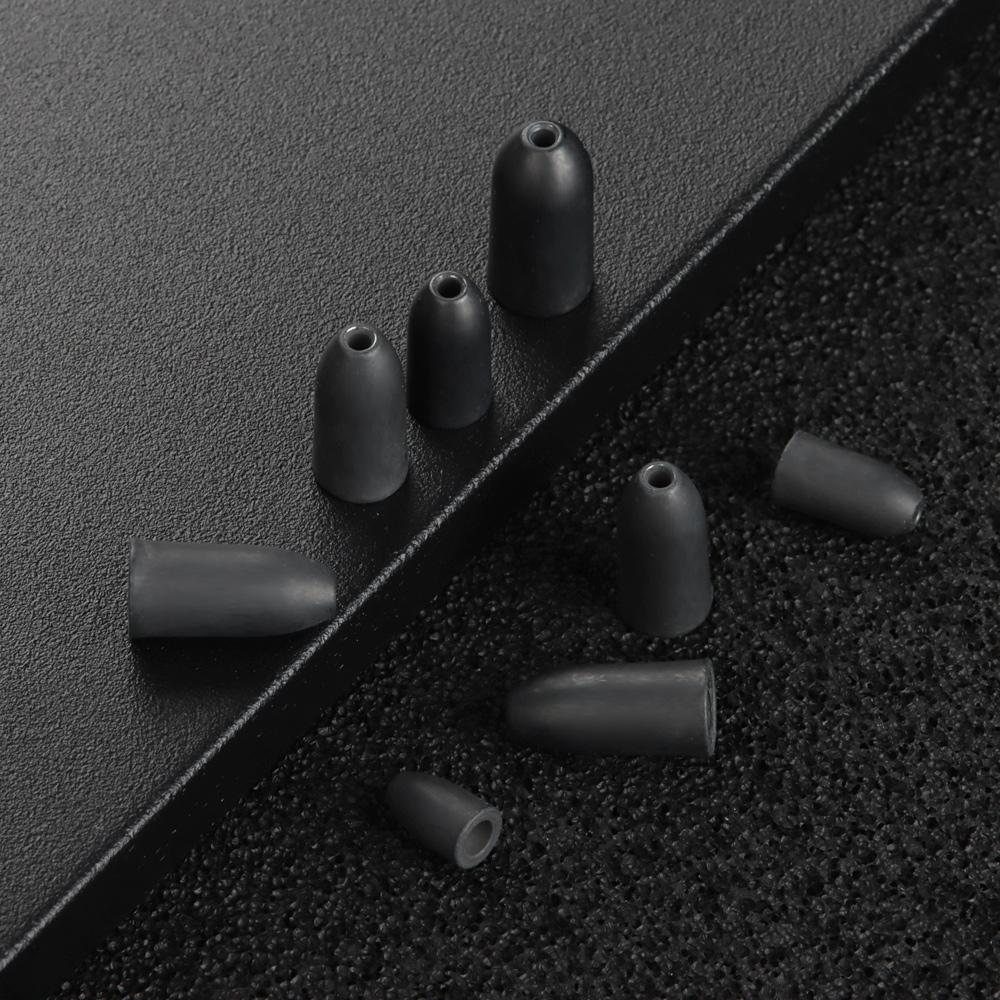 5Pcs Split Weights Line Sinkers Hook Connector Sinker Tungsten Fishing Lead Fall Brass