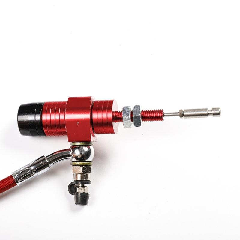 Replacement Aluminum Pump Hydraulic Clutch Cylinder Rod Brake Pump Motorbike Modified Accessory Easy Installation