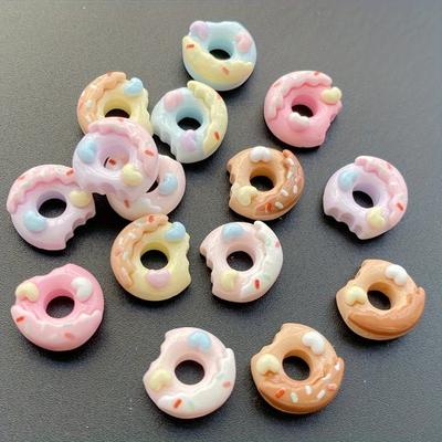 Пончик Смола Аксессуары Крем Клей DIY Ноготь Заколка для волос Аксессуары для волос Патч для чехла телефона