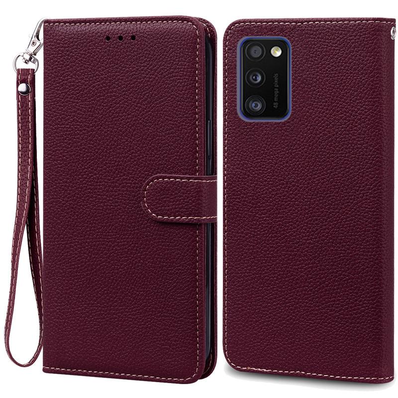 Чехол A41 для Samsung Galaxy A41 Чехол-кошелек из кожи с откидной крышкой для Samsung A41 A 41 Чехол A415F Мягкая силиконовая накладка Coque Fundas