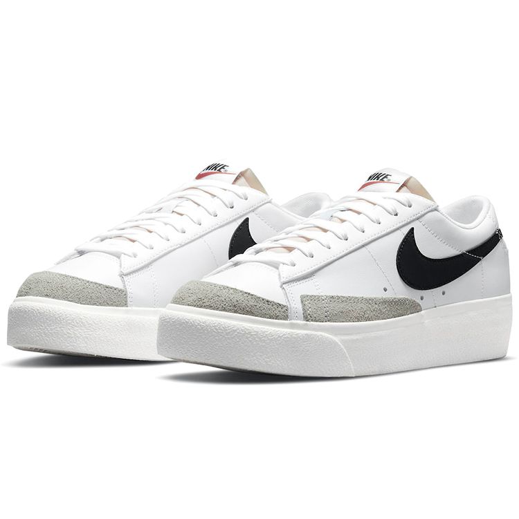 Nike Блейзер на низкой платформе, белые, черные женские кроссовки Sail Team, оранжевый DJ0292-101