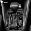 Настоящая мягкая карбоновая наклейка LHD RHD для Volkswagen VW Golf 6 GTI R MK6 Scirocco 2009 2010 2011 2012 2013 Панель переключения передач