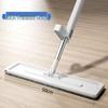 Легкая швабра без рук с ведром - Ленивая уборка пола, Складная плоская швабра, Очистка одним движением, Не требует мытья