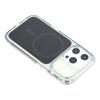 For iPhone 16 Pro Case Compatible with MagSafe 2 in 1 Clear TPU Acrylic Shockproof Phone Cover