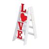 LOVE Ladder Valentine's Day Desktop Decoration, Unique Valentine's Day Decorations for Coffee Table Mantle, Creative Valentine's Day Present for Women