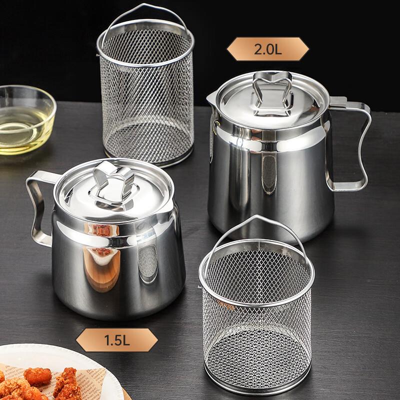 Zhenggang 304 Stainless Steel Oil Filter Pot