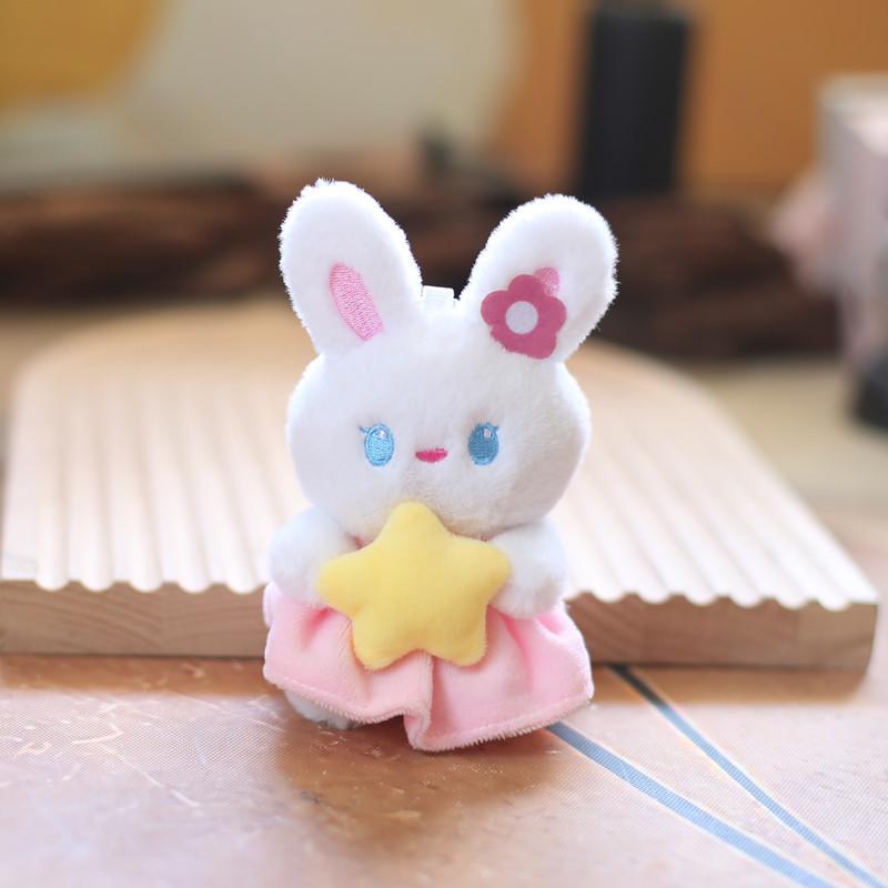 Милая Звезда Кролик Подвеска Плюшевая Игрушка Кукла Кролик Сумка Подвесной Брелок Кукла Кукла