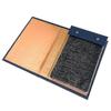 Stack Book Full Cover Fabric Samples Cards Holder Textile Material Binding Sleeve Swatch Stack Book Fold Display Binder