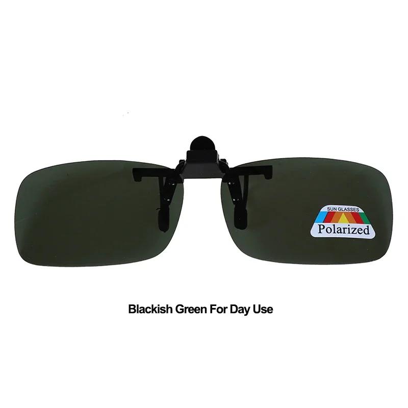 Universal Glasses Clip Myopia Polarizing Sunglasses Driver Night Vision Goggles Men's Women's Sunglasses Clip for Motorcycle Car