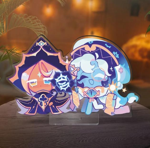 15см Акриловые стоячие таблички для Cookie Run Kingdom Аниме Настольное украшение Стенд Коллекционные аксессуары Изысканный подарок