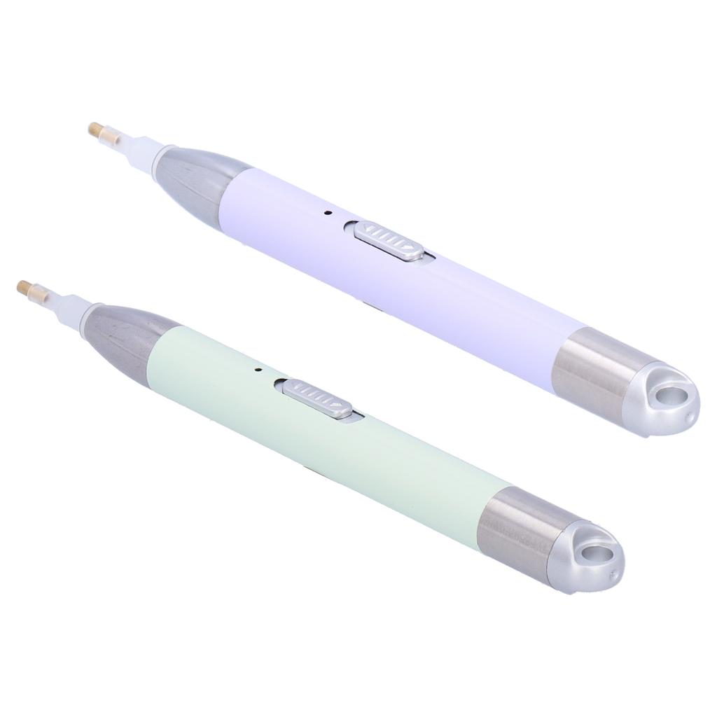 Алмазная ручка для рисования со светящейся головкой, перезаряжаемая через USB, инструменты для рукоделия, аксессуары для вышивки крестом