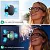 Camera Privacy Cover for Meta Smart Glasses, Signal Friendly Light Dimmable Sticker with Snap And Slide Design, Easy Install Camera Lens Cover