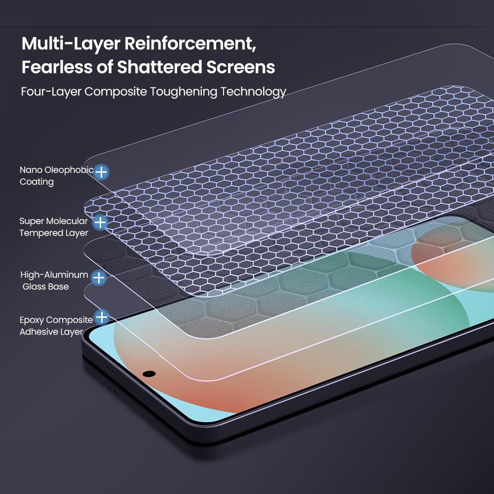 Для Samsung Galaxy S25 Edge Glass Nillkin Amazing H+Pro 0,2 мм защитная пленка для экрана из закаленного стекла