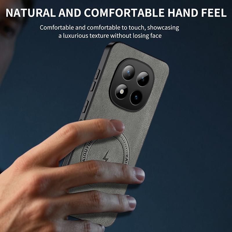 Для Xiaomi Poco M8 Pro Винтажный Бизнес Чехол-Крышка из Кожи Овчины Магнитный Чехол Poco M8 Беспроводные Fundas Poco M8 Pro