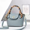 Bag for Women 2025 New Niche Fashion Scarf Handbag Versatile Soft Leather Shoulder Crossbody Bag Simple Style Small Square Bag