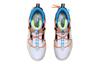 Li Ning CF Hunter Скользкие Устойчивые к истиранию Высокие Кеды для скейтбординга Женские Бело-оранжевые AGCQ158-4