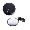 1 Pair Aluminum Round Side Mirrors Rearview 7Celsius8in Bar End Motorcycle Motorbike UK