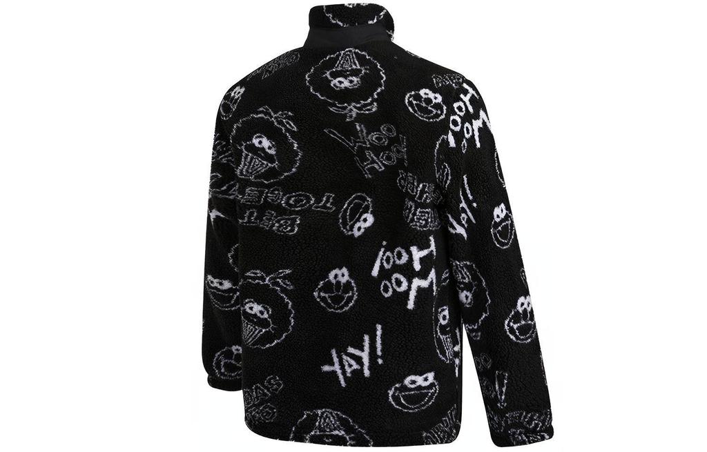 Adidas Neo x SESAME STREET Jacket Unisex Black HD7299