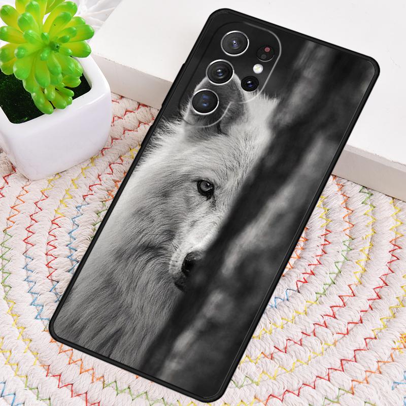 Чехол для телефона Animal The Wolf Howl print для Samsung Galaxy note 10 pro S26 Ultra S23 S24 FE S25 S21 S22 PLUS ударопрочный